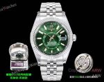 AR+ Factory Weighted Version Rolex SKY-DWELLER Green Face 904L Watch 42mm